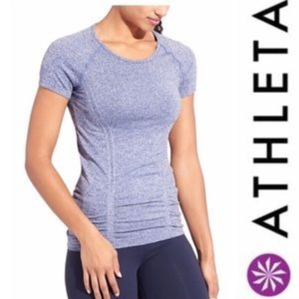 Athleta Fastest Track Tshirt Short Sleeve Women's Size S - Picture 8 of 8